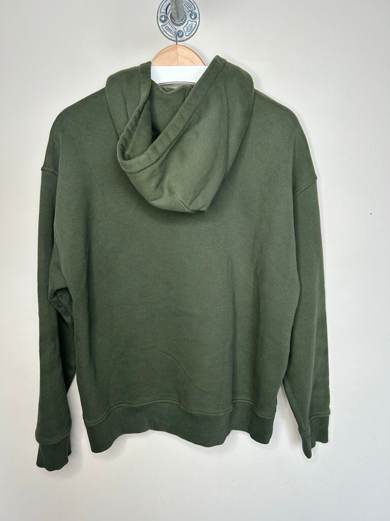 Preowned Louis Vuitton Olive Cargo Hoodie Size Medium