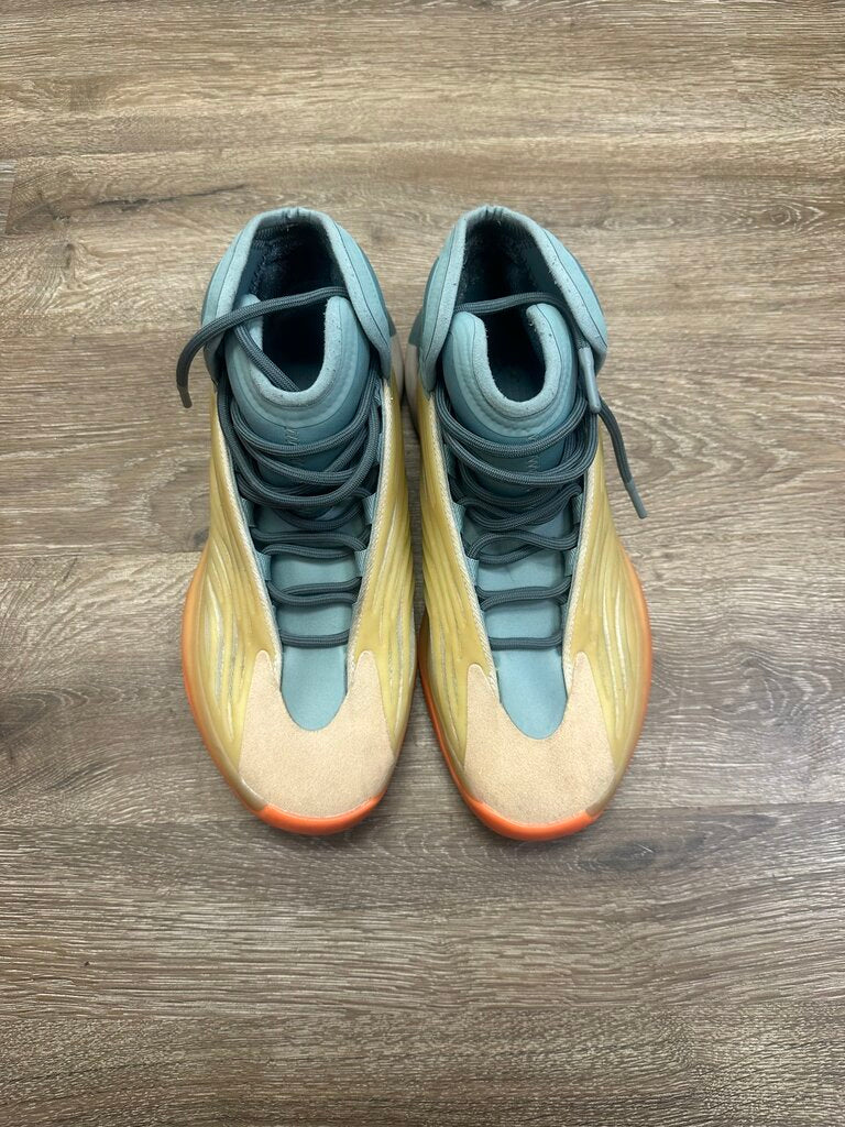 Preowned Yeezy Quantum Yellow Orange Size 12 (No Box)