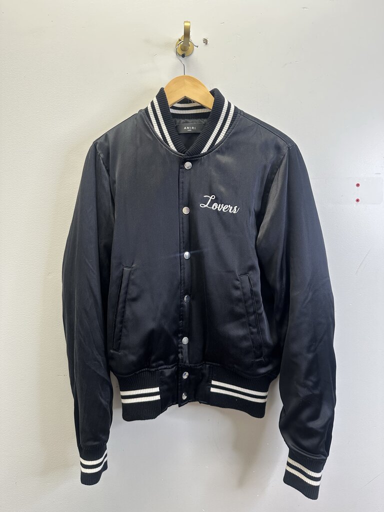Preowned Amiri Lovers Bomber sz. Large