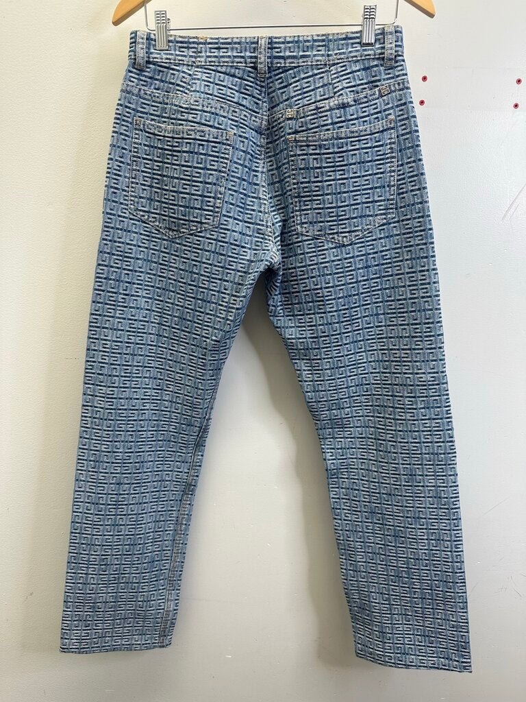 Preowned Givenchy Lightwash Denim Size 30