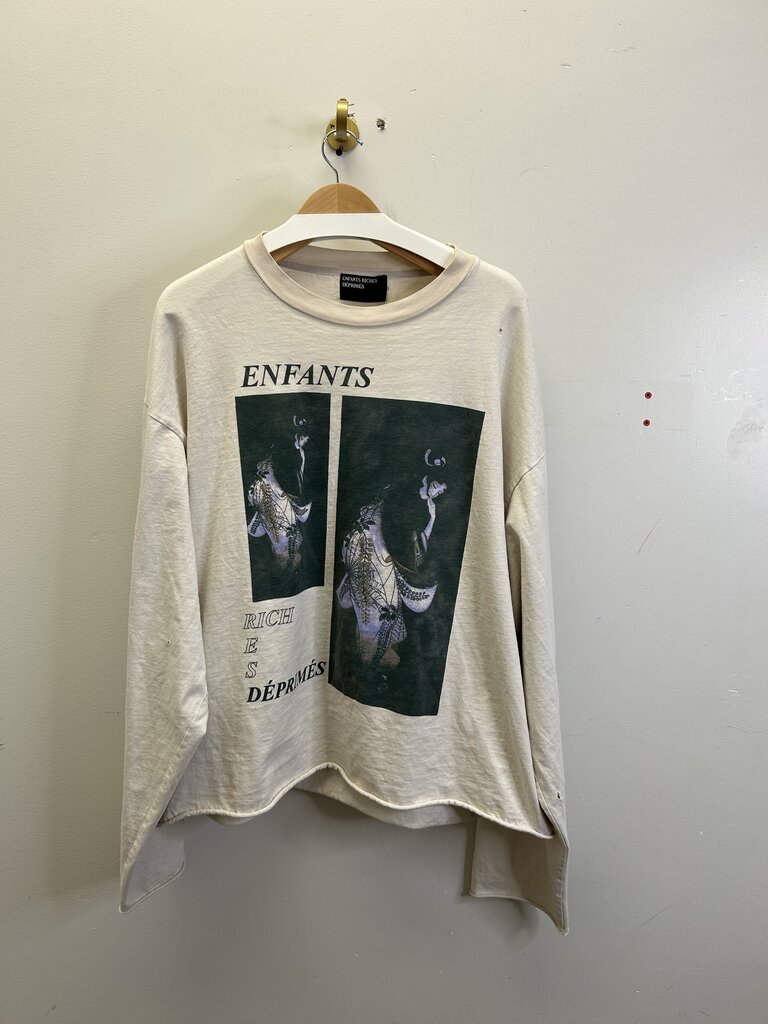 Preowned ERD Enfants Riches Deprimes Geisha Cream L/S size XL