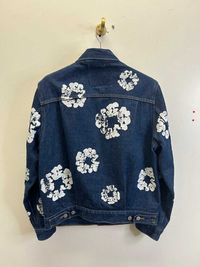 Preowned Denim Tears Raw Wreath Jacket Size Small