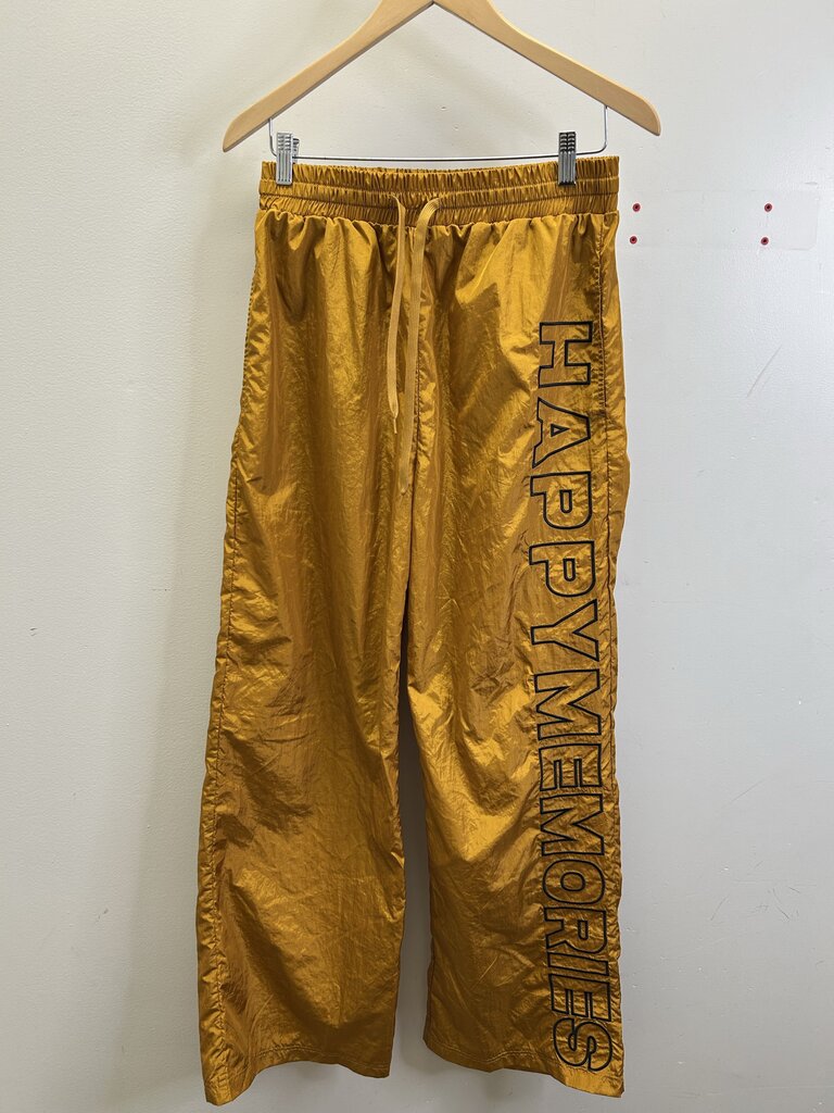 Preowned HMDD Orange Nylon Pants Size Small