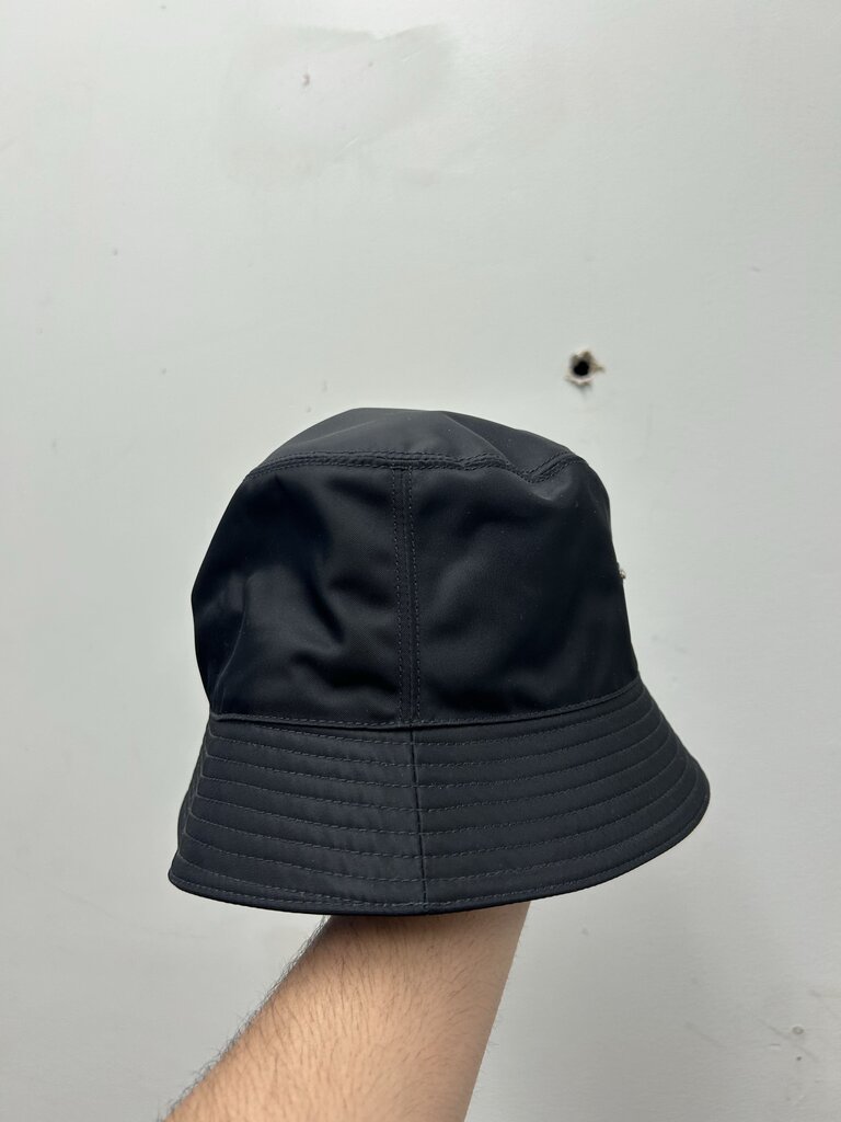 Preowned Prada Bucket Hat Black sz.M