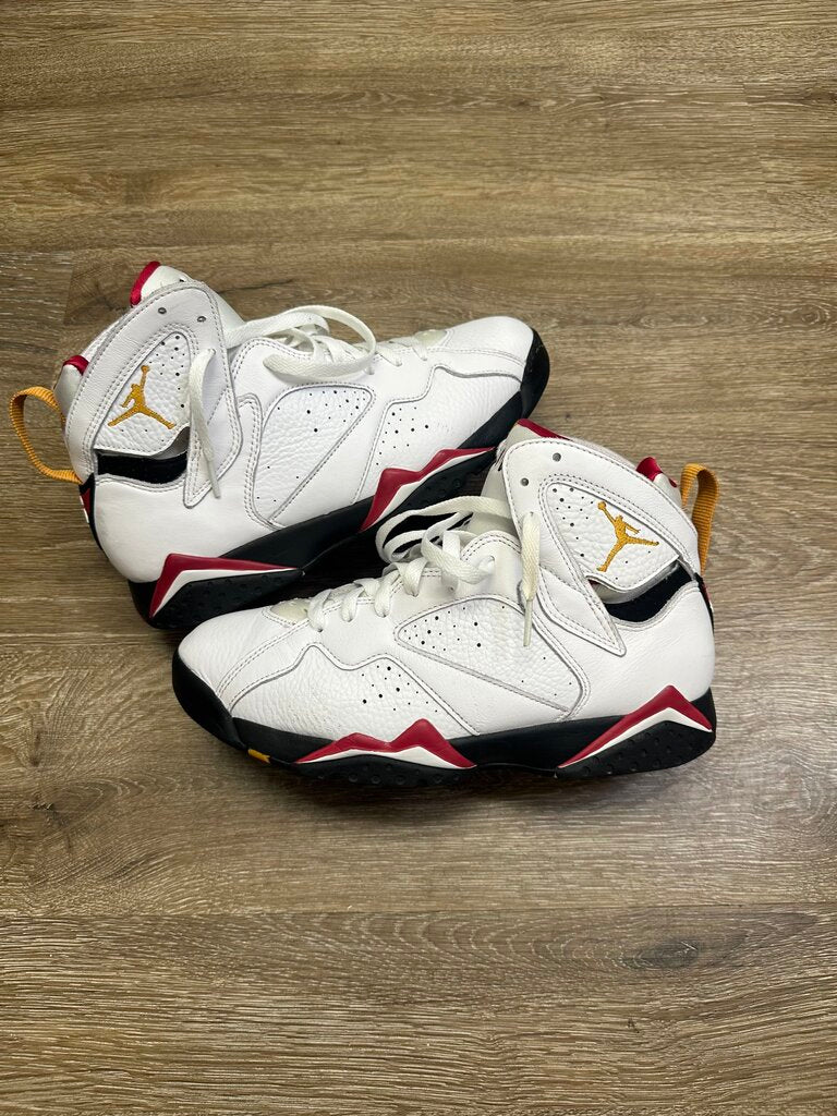 Preowned Jordan 7 Cardinal size 8.5
