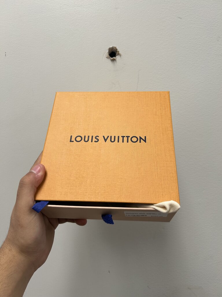 Preowned Louis Vuitton Monogram Black Belt Size 40