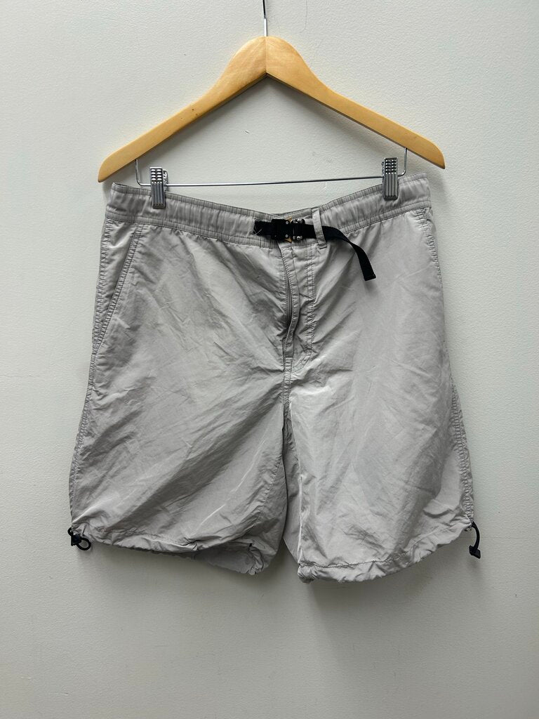 Preowned Dior Grey Nylon Shorts Size 50