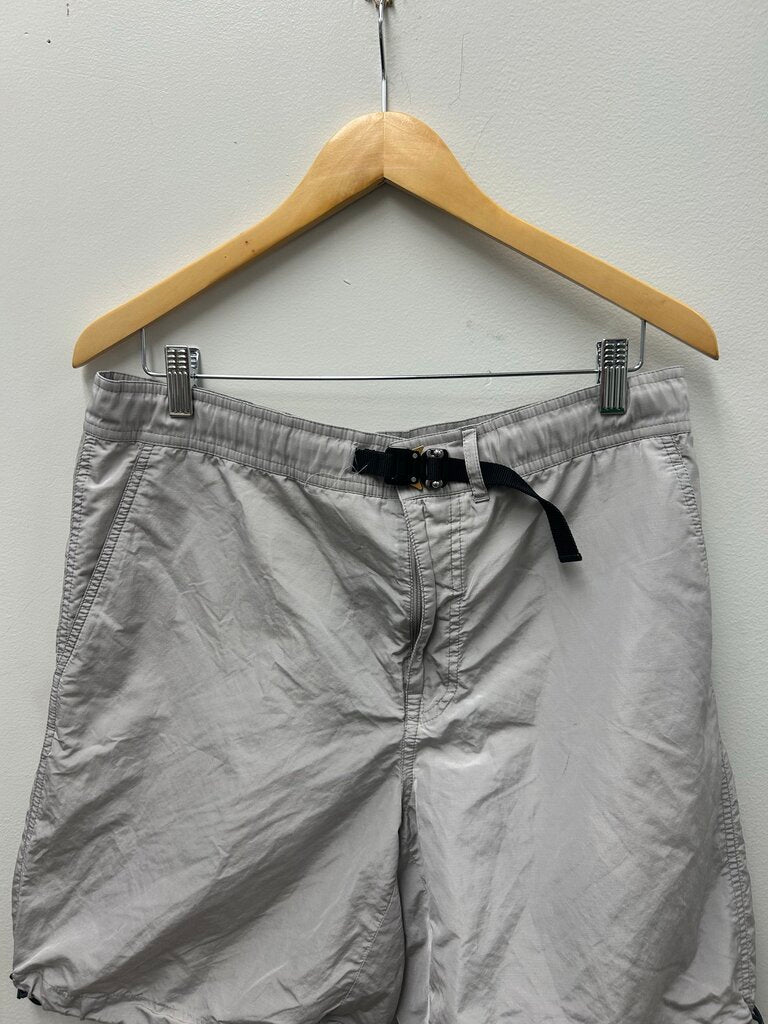 Preowned Dior Grey Nylon Shorts Size 50