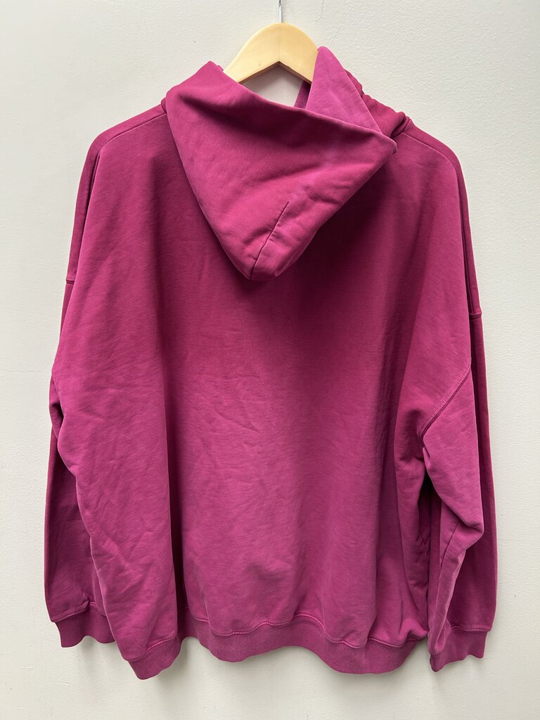 New Balenciaga Paris France Magenta Hoodie sz.M