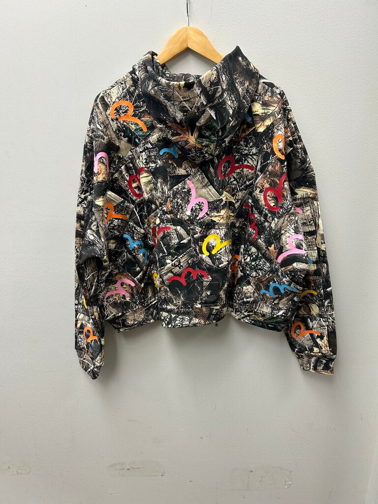 New HMDD Real Tree Camo Zip Size Small
