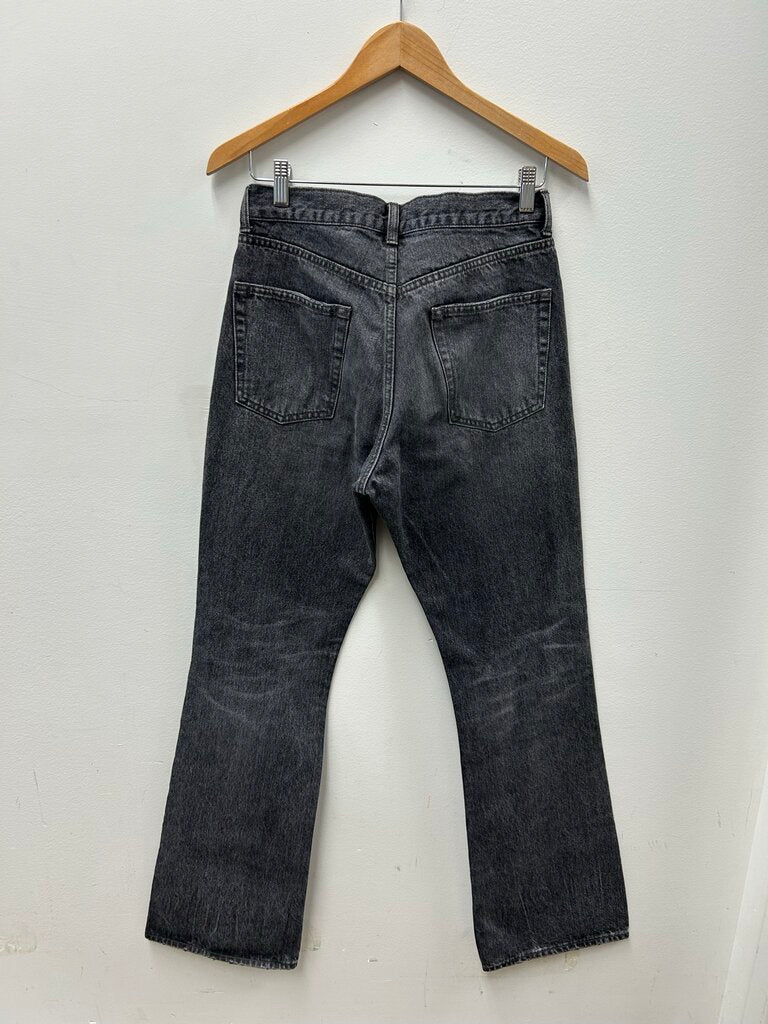 Preowned Balenciaga Flare Grey Denim size 29