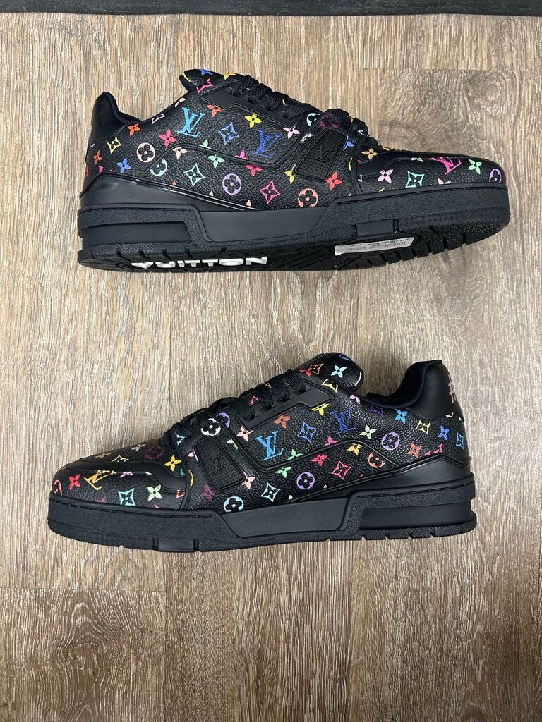 Preowned Louis Vuitton Trainer Murakami Multicolor sz.8.5LV (10.5M)