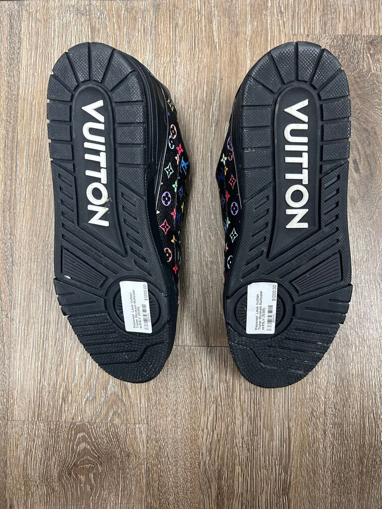 Preowned Louis Vuitton Trainer Murakami Multicolor sz.8.5LV (10.5M)