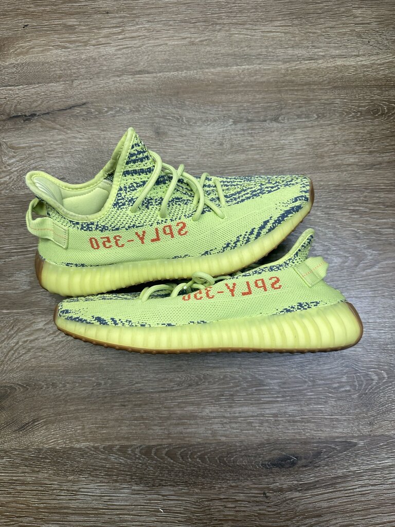 Preowned Yeezy 350 Frozen Yellow Size 10