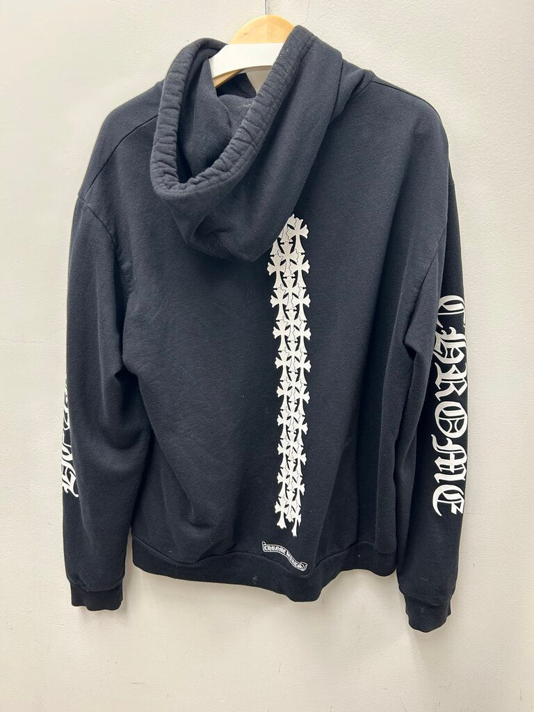 Preowned Chrome Hearts Black Pullover Hoodie sz.M