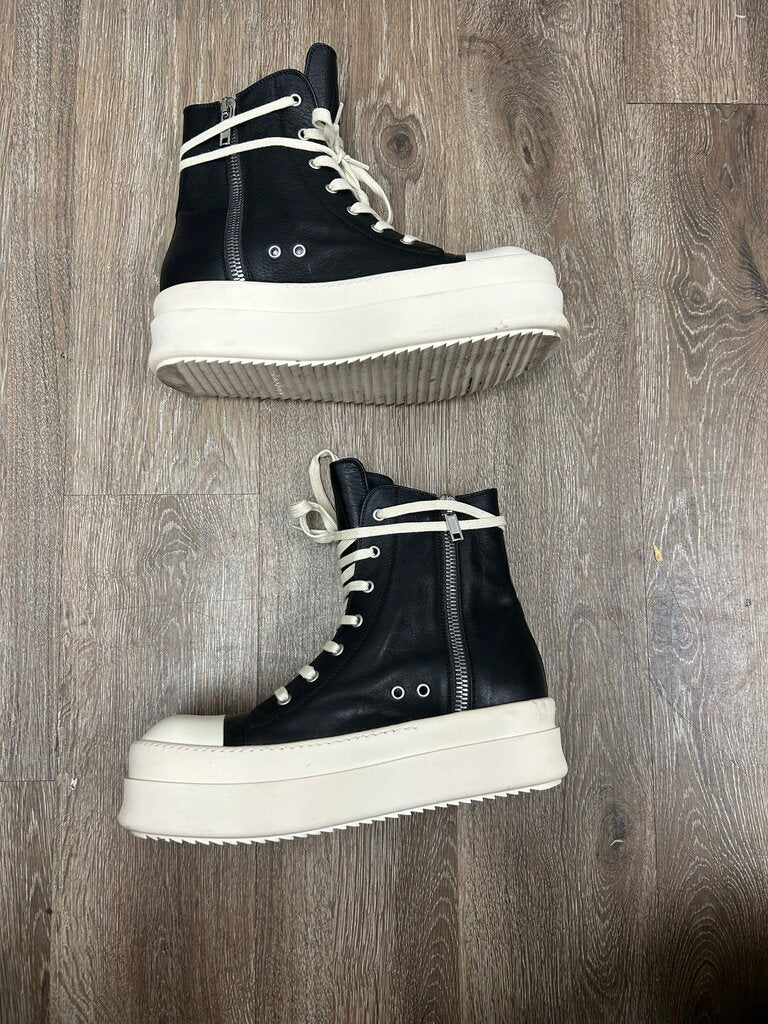 Preowned Rick Owens Double Bumper Black size 42.5