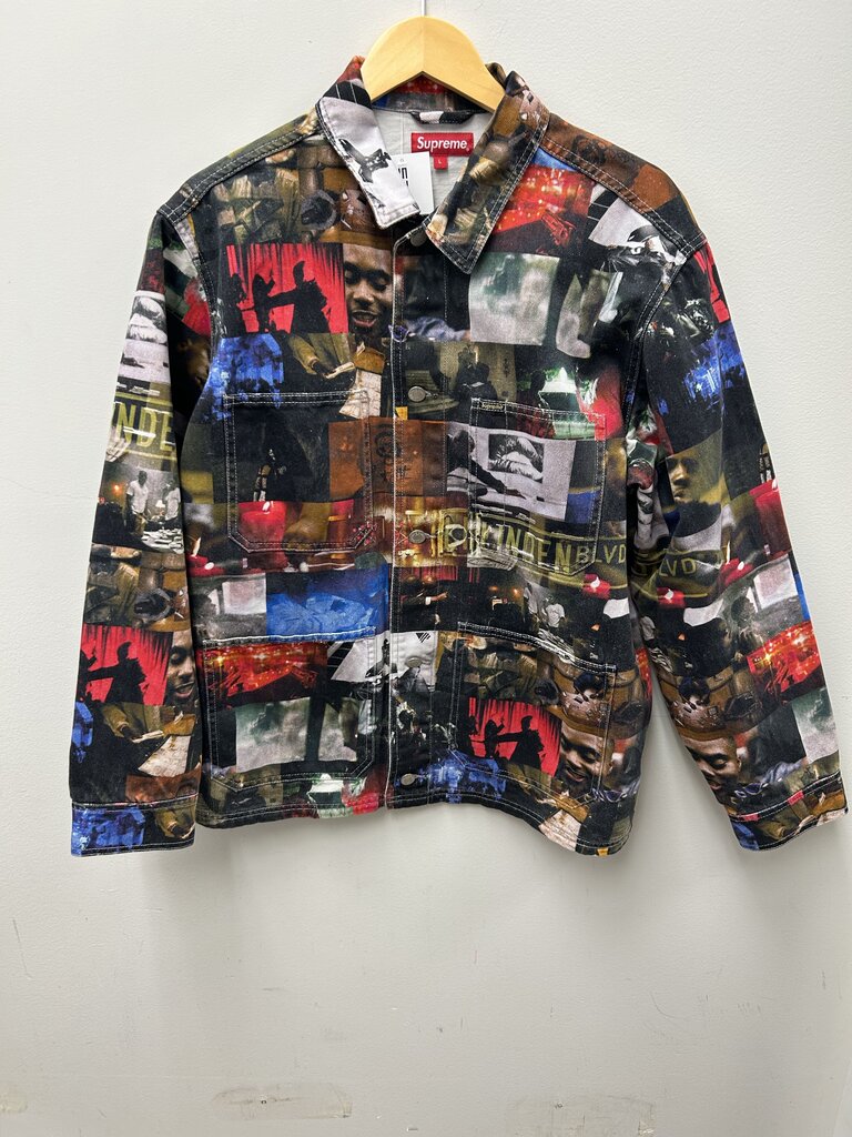 New Supreme Nas DMX Belly Denim Jacket sz.L