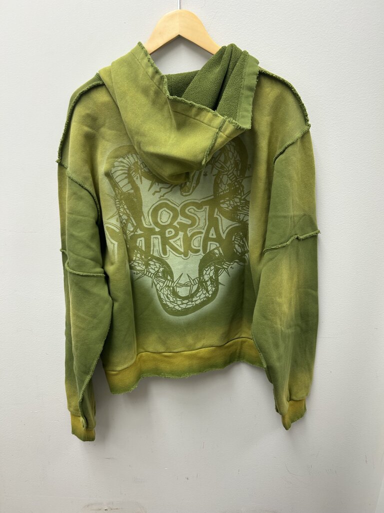 New Lost Green Zip Size Large