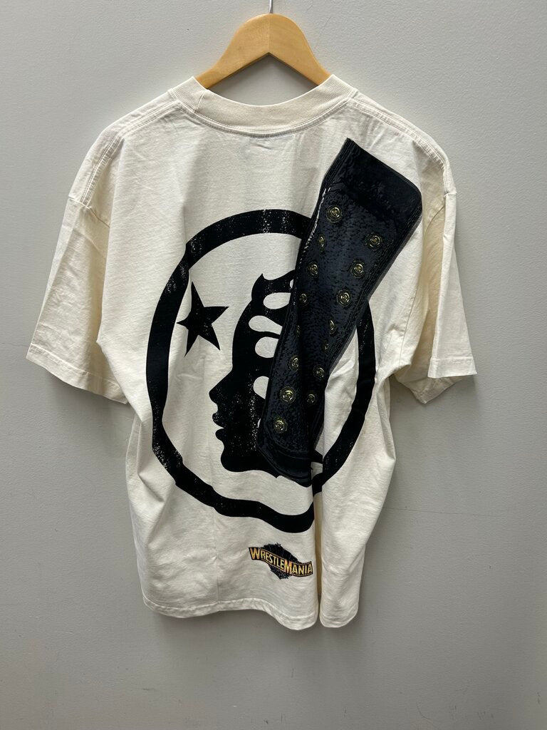 New Hellstar Cream Belt Tee Size Small