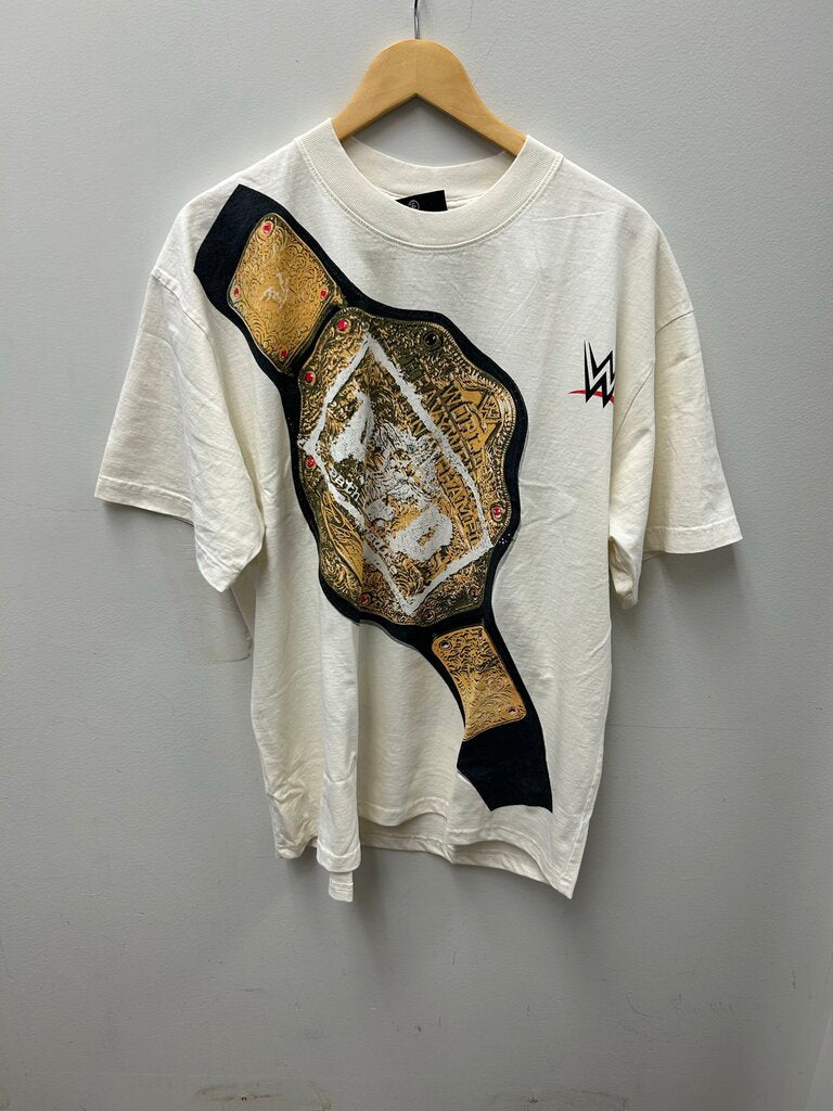 New Hellstar Cream Belt Tee Size Small