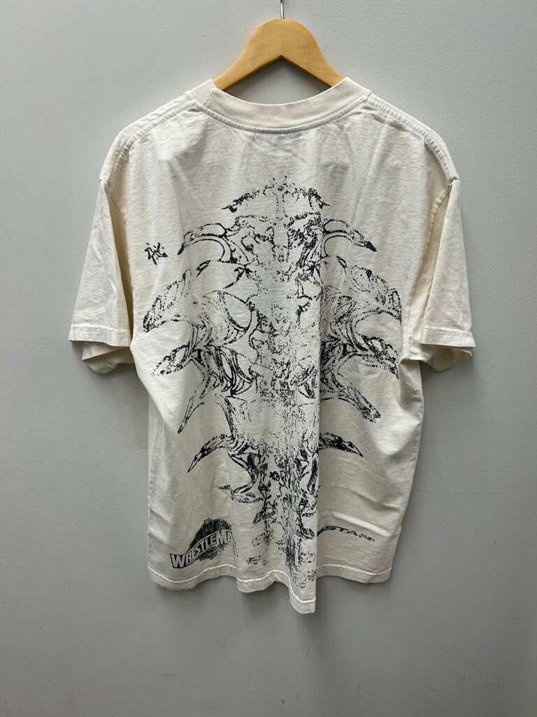 New Hellstar Rey Mysterio Cream Tee Size Large