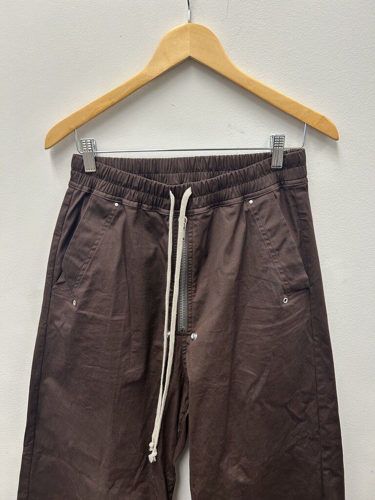 Preowned Rick Owens Brown Bela Cargo Size 38