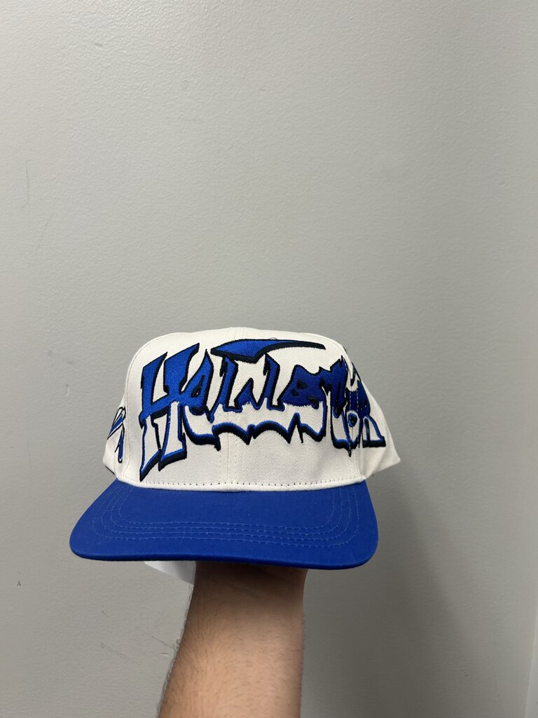 New Hellstar Cream Blue Snapback
