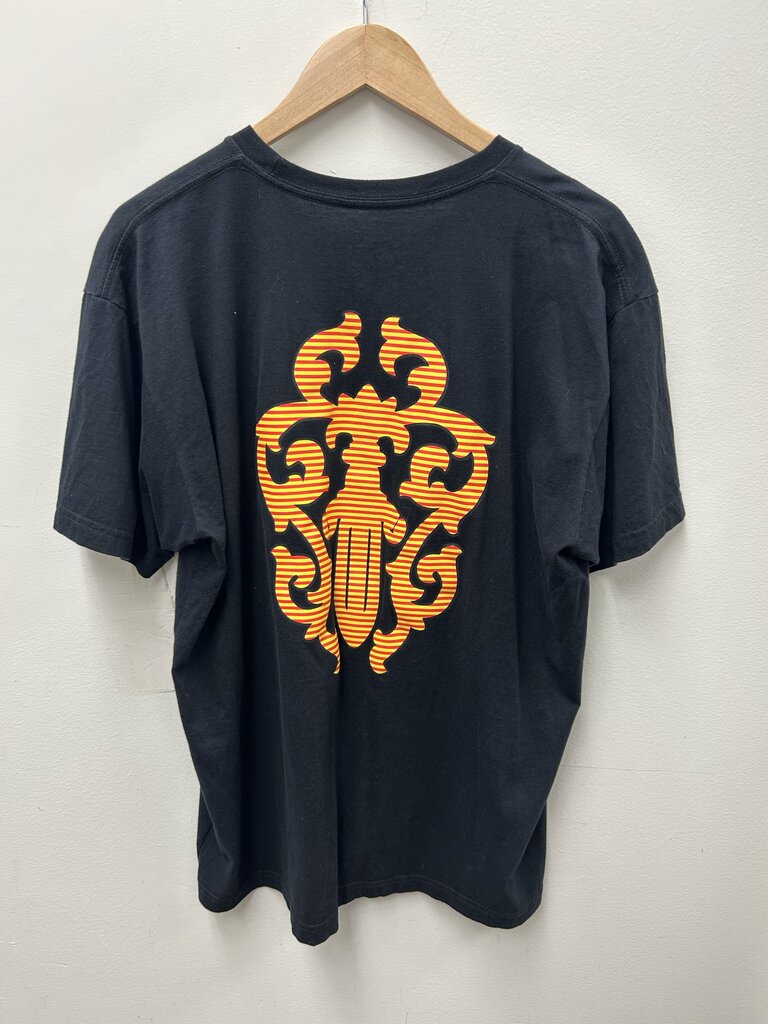 Preowned Chrome Hearts Orange Dagger Tee sz.XL