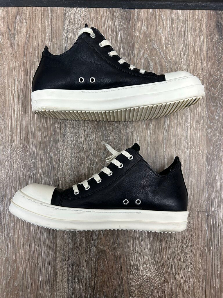 Preowned Rick Owens Ramone Low Mainline Size 45.5