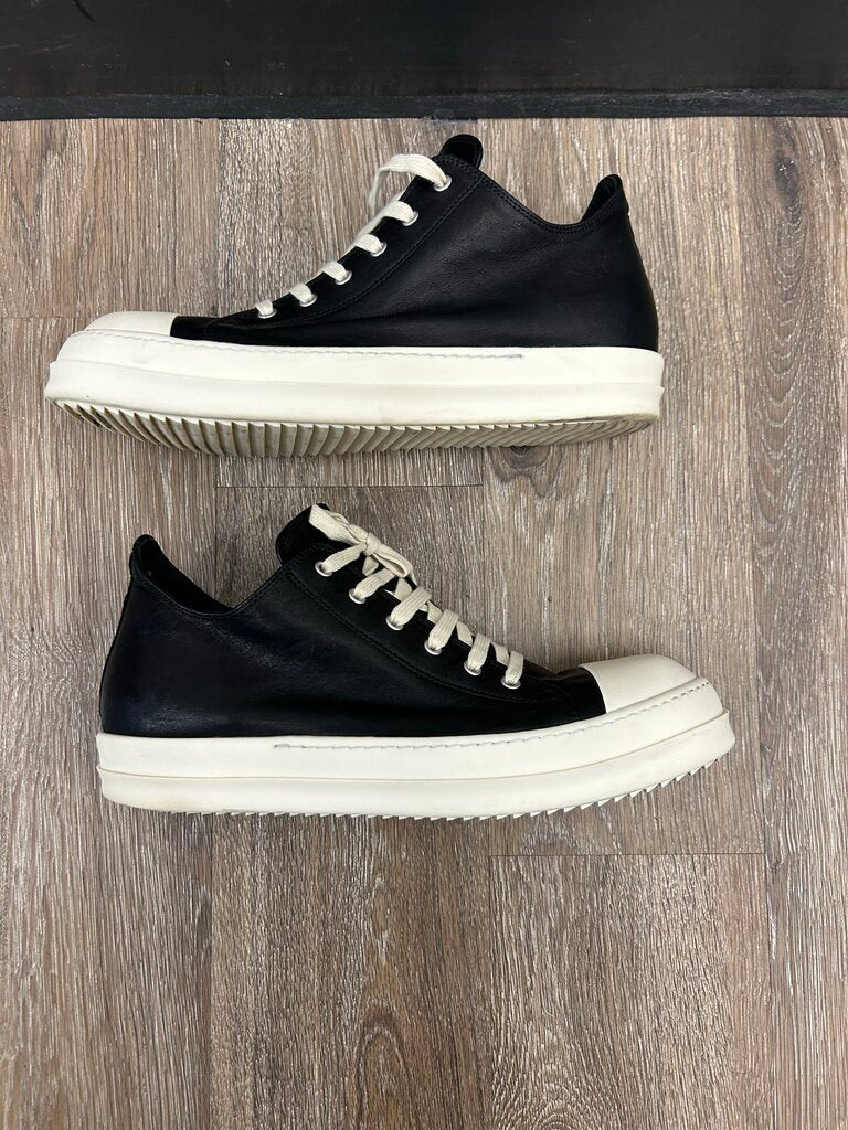 Preowned Rick Owens Ramone Low Mainline Size 45.5