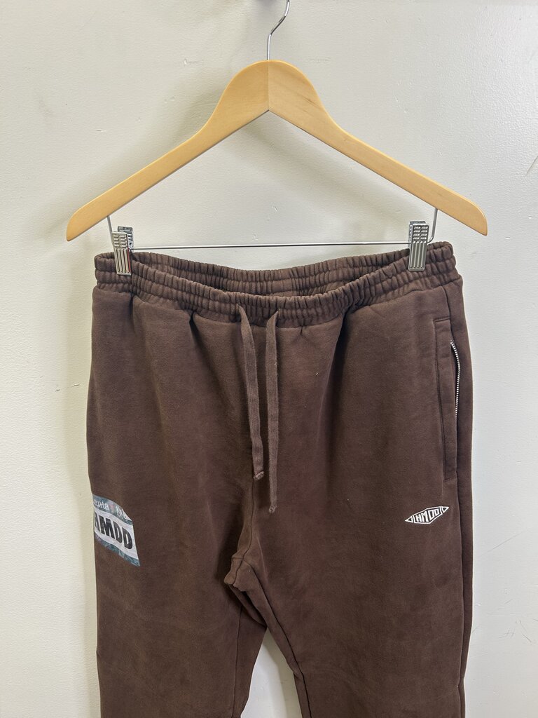 Preowned HMDD Atlanta Brown Zip Jogger size L