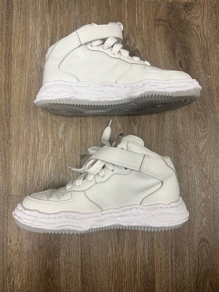 Preowned MMY AF1 High White Size 42
