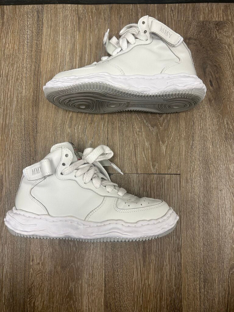 Preowned MMY AF1 High White Size 42