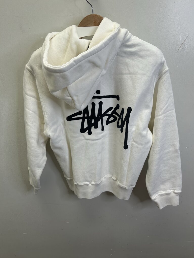 New Stussy Designs Cream Zip sz.S