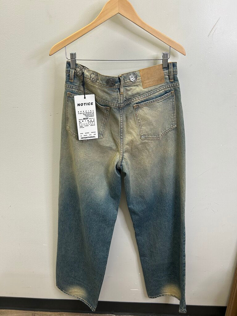 New ERD Mud Wash Denim Size 31