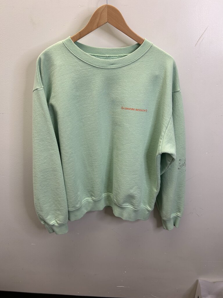 Preowned Chrome Hearts Matty Green Lust Crewneck Size Large