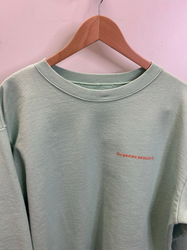 Preowned Chrome Hearts Matty Green Lust Crewneck Size Large