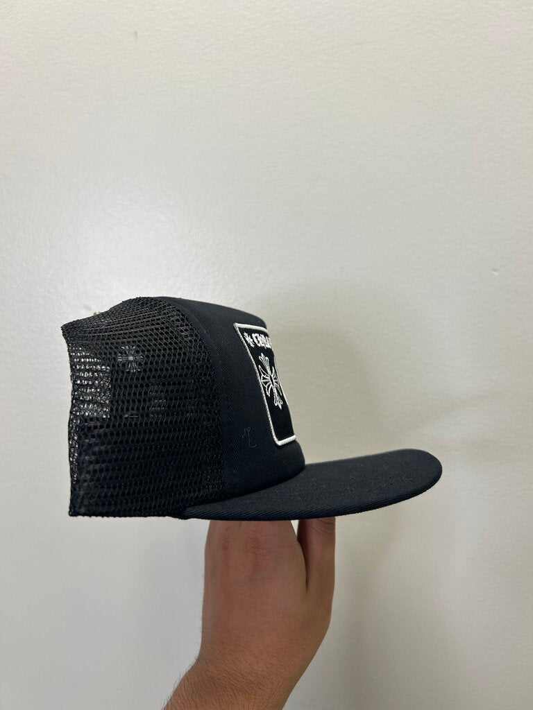 New Chrome Hearts CH Trucker Black White NYC