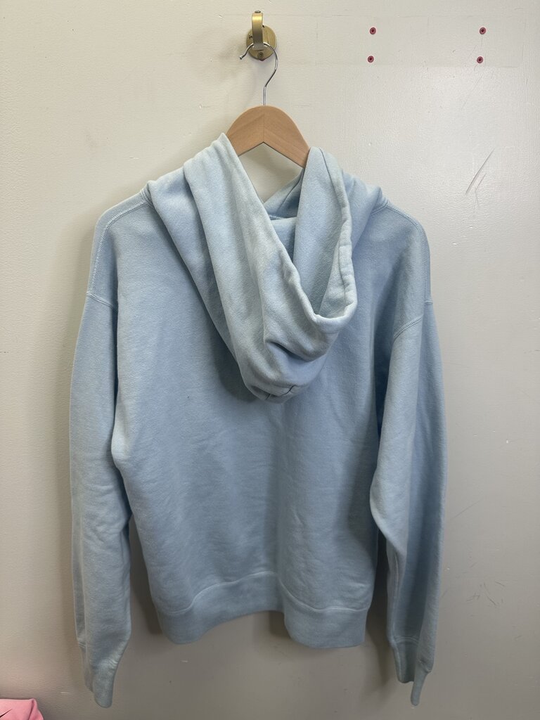 Preowned Saint Michael Hoodie Blue Sz M