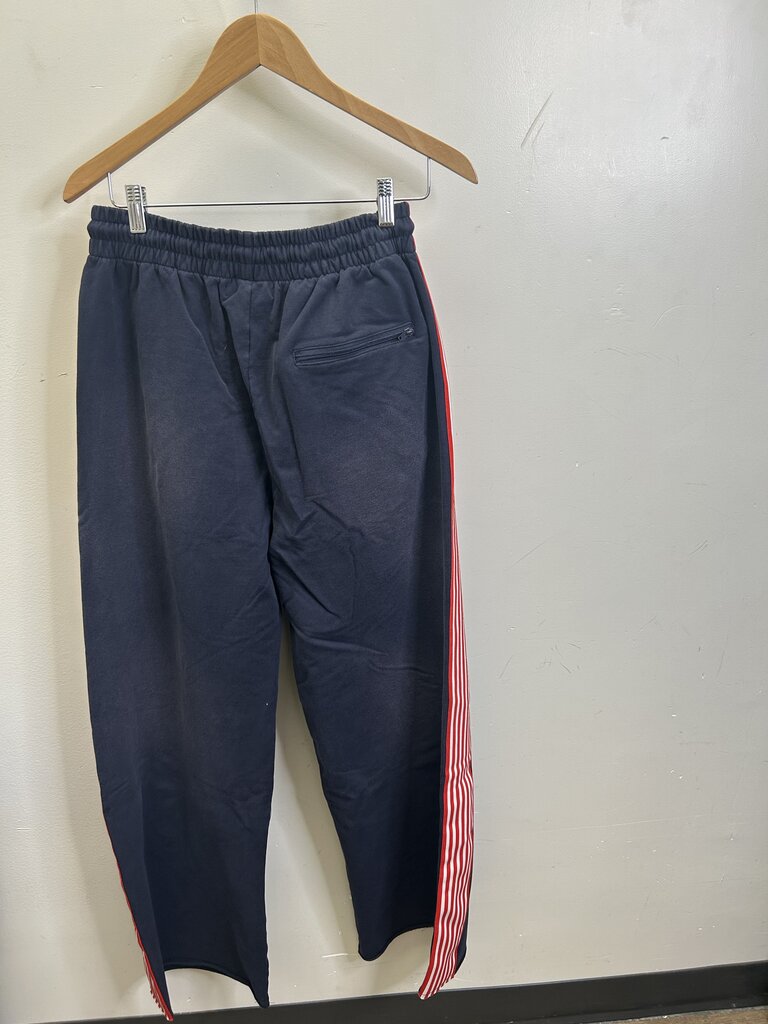 New HMDD Navy Red Stripe Sweatpants size XL