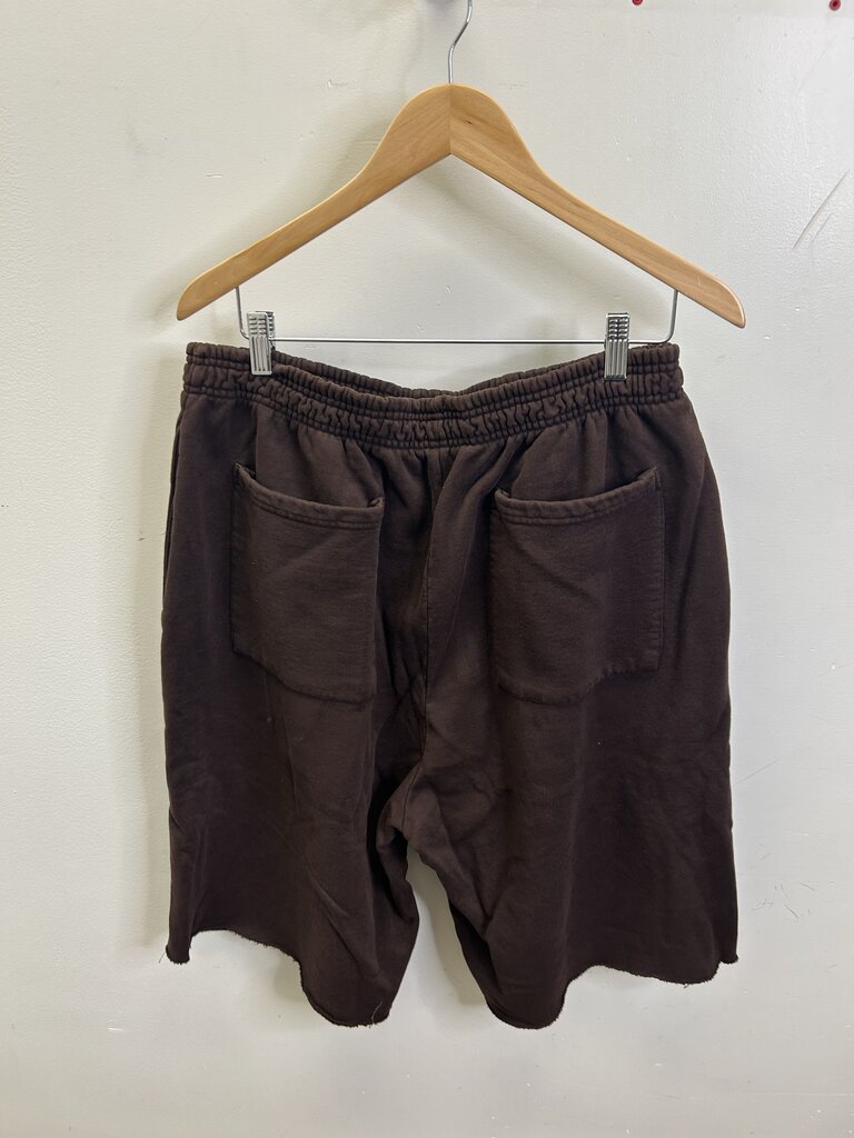 New Sp5er Travis Scott Brown Star Shorts noise L