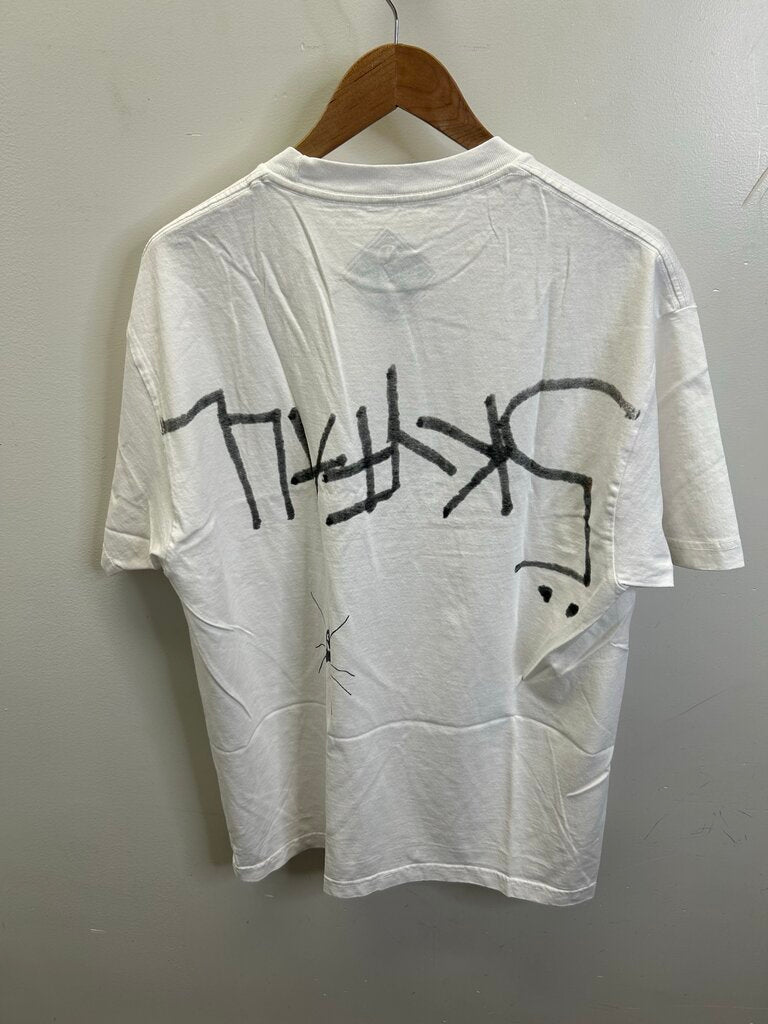 New Sp5der Travis Scott Rodeo White Tee size S