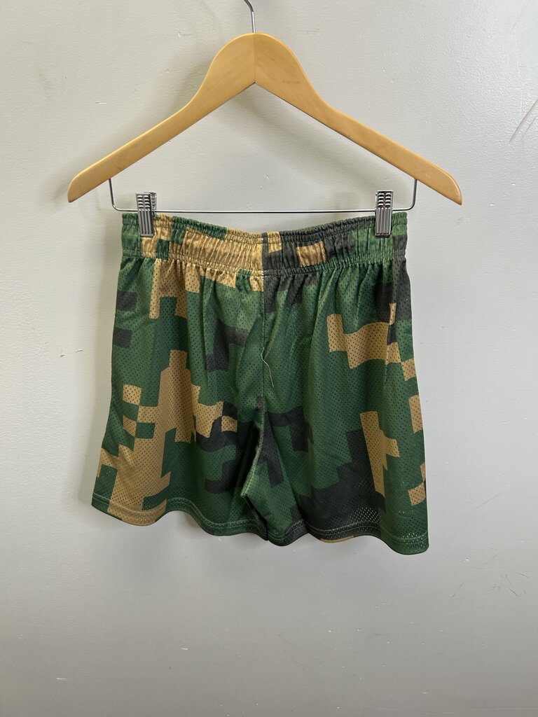 New Eric Emanuel EE Green Digital Camo Shorts size M