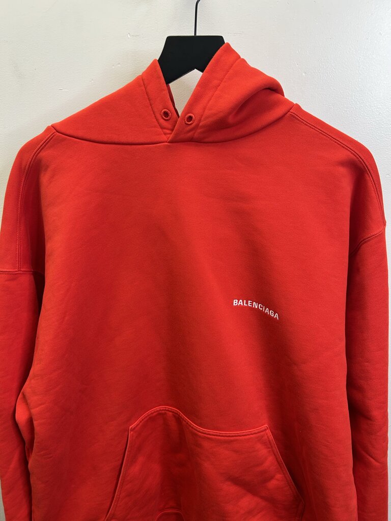 Preowned BB Red White Logo Hoodie size L