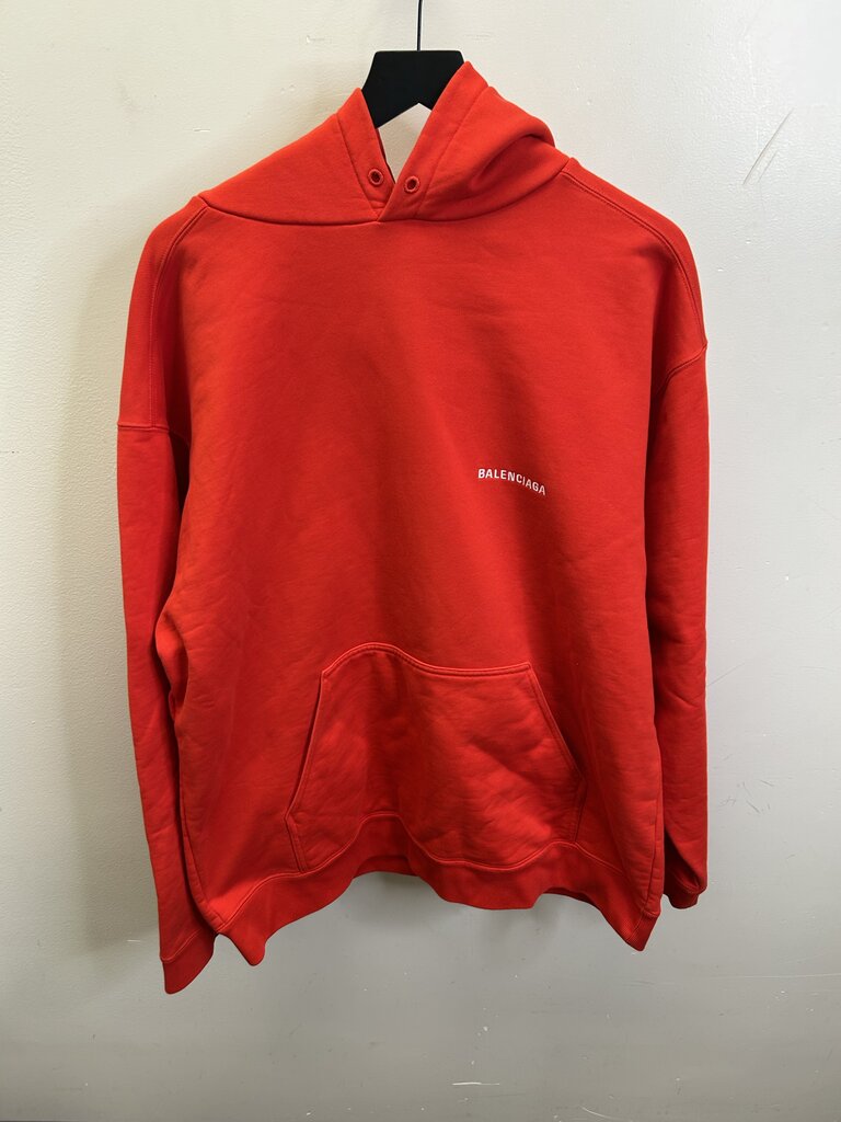 Preowned BB Red White Logo Hoodie size L