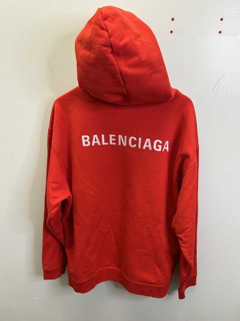 Preowned BB Red White Logo Hoodie size L