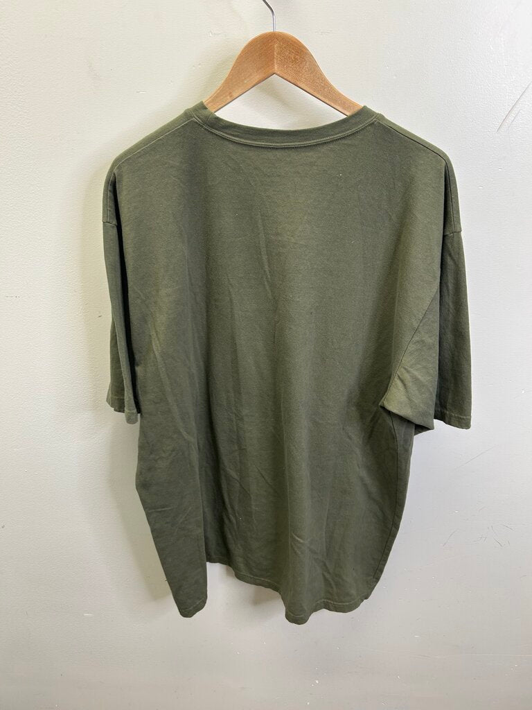 New Kapital Olive Flag Tee size XL