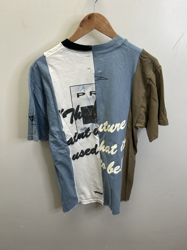New Better With Age Alien Patchwork Tee size L