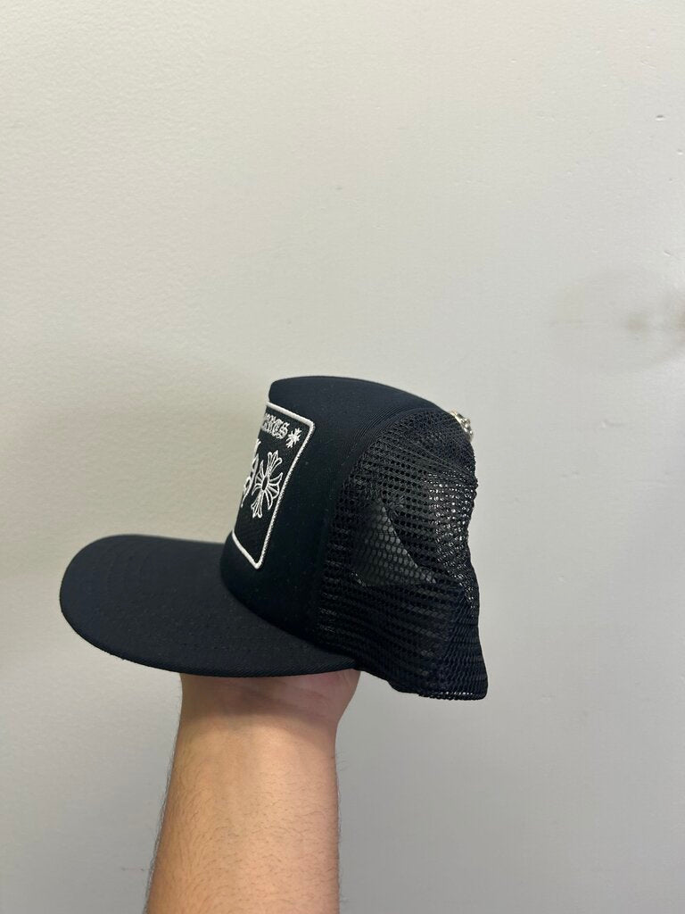 New Chrome Hearts NYC CH Black Trucker