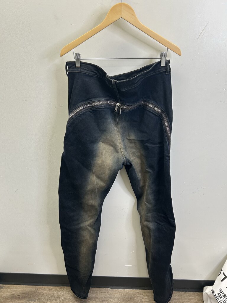 Preowned Rick Owens Banana Dark Wash Denim sz.36